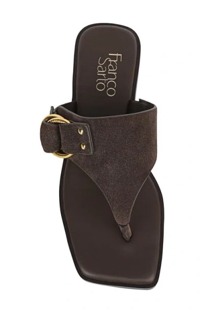 Franco Sarto Mavie Flip Flop In Brown