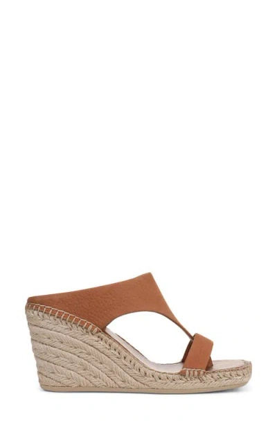 Franco Sarto Farren Espadrille Platform Wedge Sandal In Brown