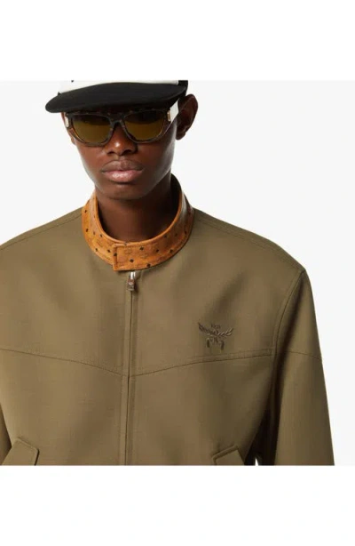 Mcm Jacket In Brown