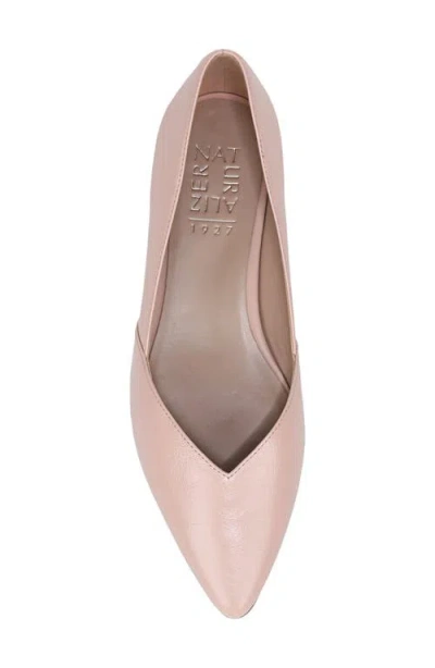 Naturalizer Havana Pointed Toe Flat In Pink