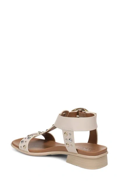 Naturalizer Brandy Stud Ankle Strap Sandal In Neutral