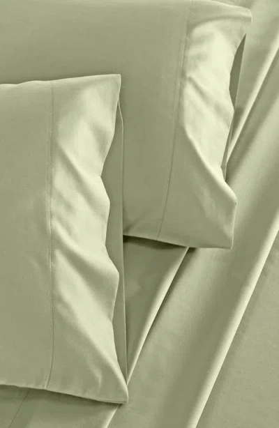 California Design Den Grand Indulgence 1000 Thread Count 100% Cotton Sateen Sheet Set In Green