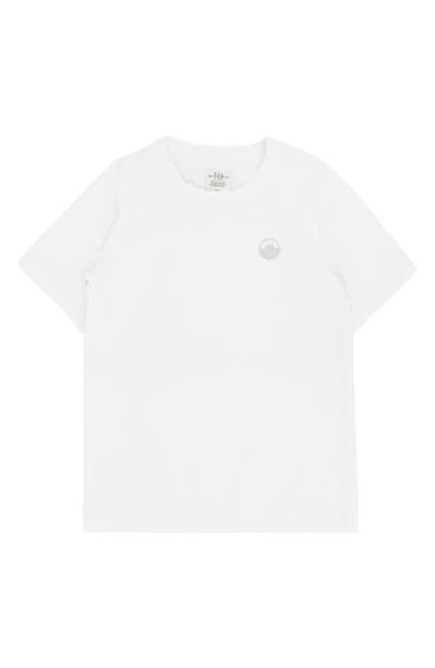 Feather 4 Arrow Kids' Upf 50+ Short Sleeve Rashguard In White