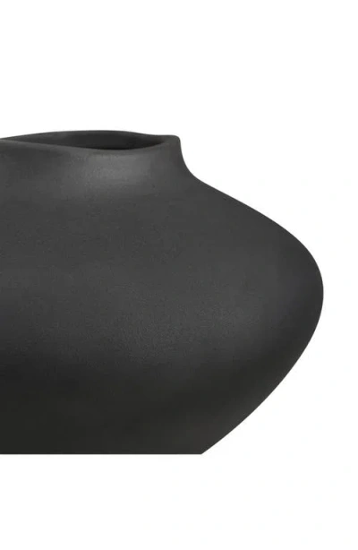 Renwil Cipher Ceramic Vase In Black