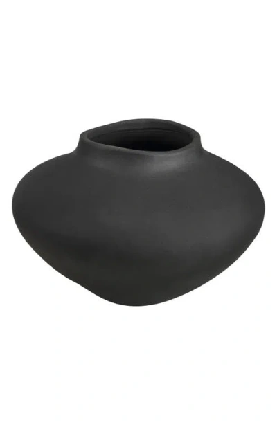 Renwil Cipher Ceramic Vase In Black