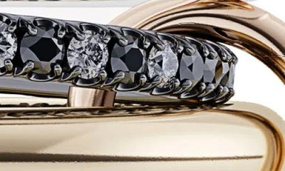 Spinelli Kilcollin Libra Linked Diamond Ring In Multi