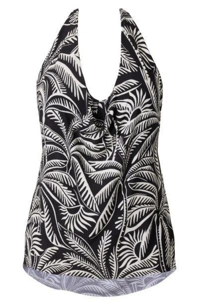 Magicsuit ® Hearts Of Palm Sophie Shelf Bra Tankini Top In Multi