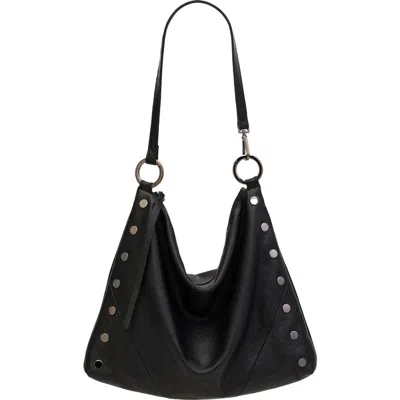 Hammitt Large Kyle Leather Shoulder Bag In Black