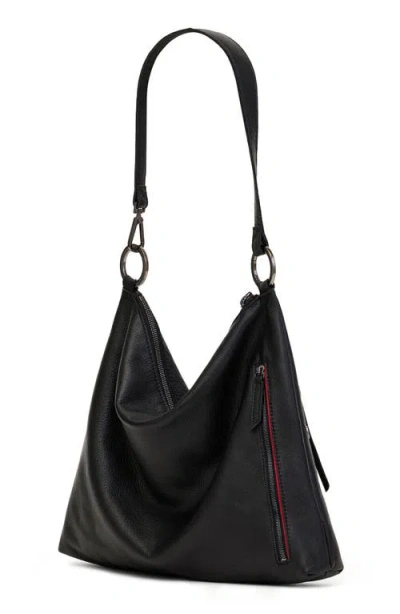 Hammitt Large Kyle Leather Shoulder Bag In Black