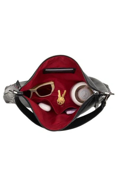 Hammitt Large Kyle Leather Shoulder Bag In Black