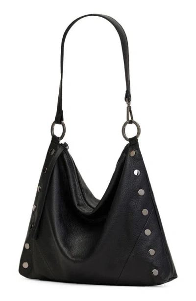 Hammitt Large Kyle Leather Shoulder Bag In Black
