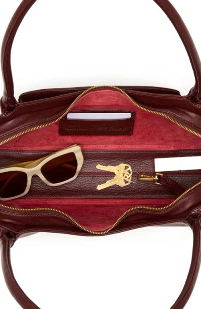 Hammitt Paul Leather & Raffia Shoulder Bag