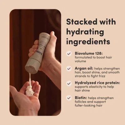 Hims & Hers Max Volume Conditioner  Moisturizing, Shine-enhancing, Citrus Spice Formula In Gray