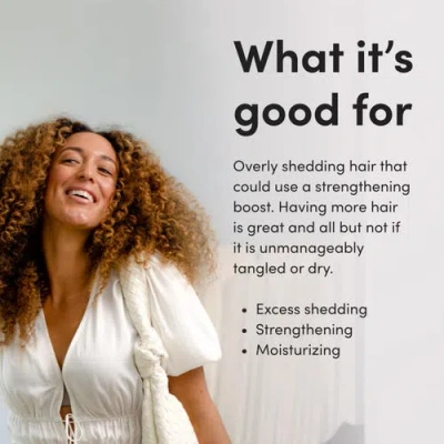 Hims & Hers Triple Threat Thickening Shampoo Strengthening, Volumizing, Biotin Enriched Formula In Blue