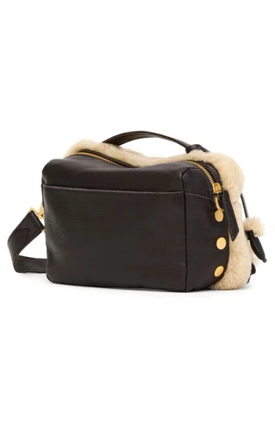 Hammitt Small Evan Genuine Shearling Crossbody Bag