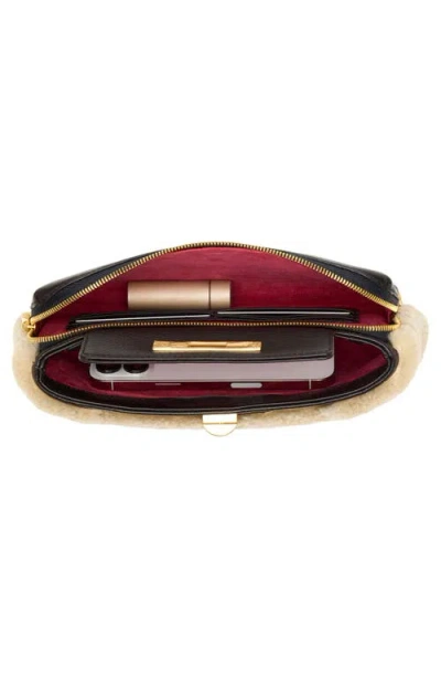 Hammitt Small Genuine Shearling Crossbody Bag