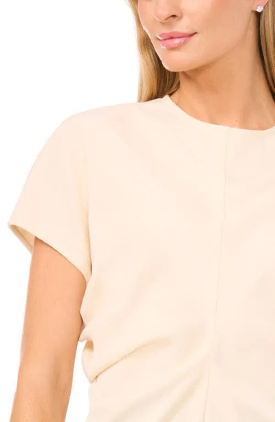 Ted Baker Maria Ruched Top In Neutral