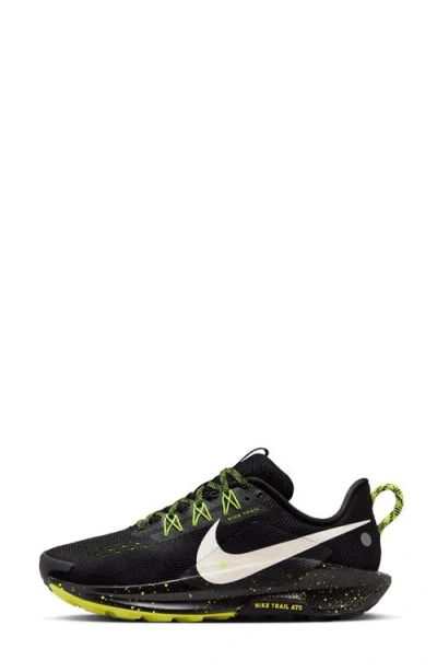 Nike Reactx Pegasus 5 Trail Running Shoe In Black