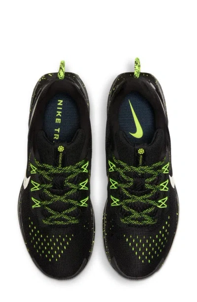 Nike Reactx Pegasus 5 Trail Running Shoe In Black