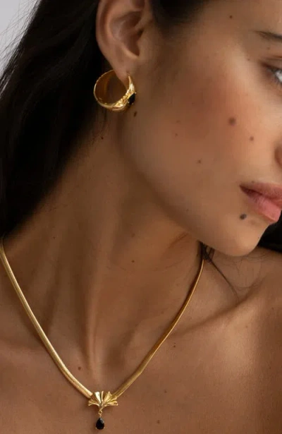 Sereia Official Dolce Oversized Earrings In Gold