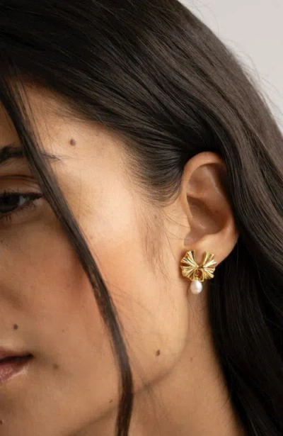 Sereia Official Simone Earrings In Gold