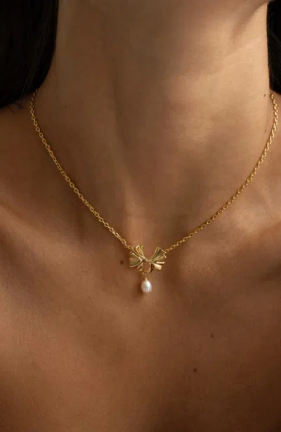 Sereia Official Simone Necklace In Gold