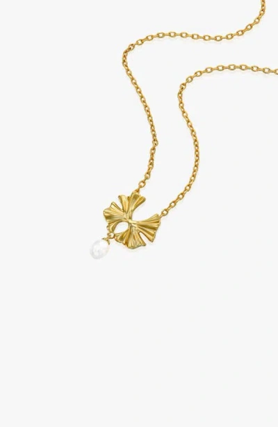 Sereia Official Simone Necklace In Gold