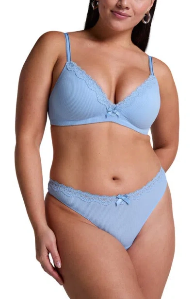 Hunkemoller Hunkemöller Lola Thong In Blue