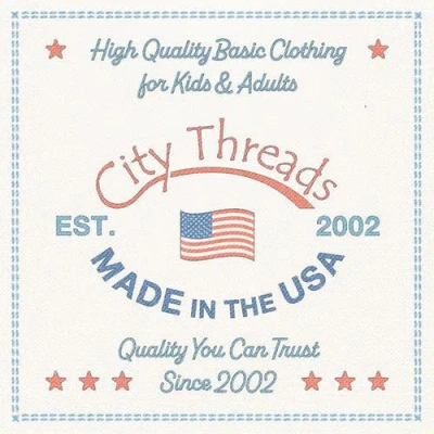 City Threads Usa-made Girls Soft Cotton Brief 3-pack In Gray