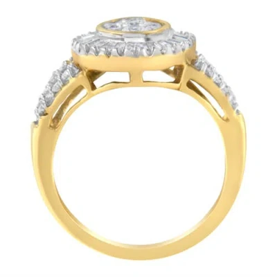 Haus Of Brilliance 10kt Yellow Gold 1.0 Cttw Diamond Cocktail Ring In Yellow