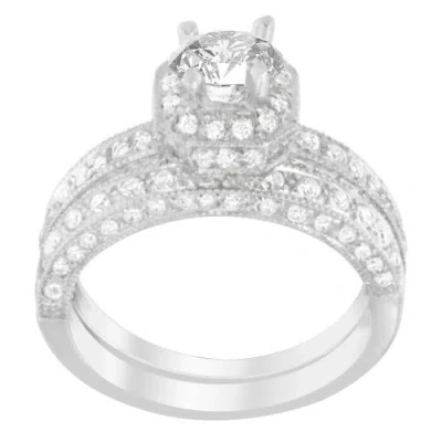 Haus Of Brilliance 14k White Gold 1.00 Cttw Round Cut Diamond Ring In White