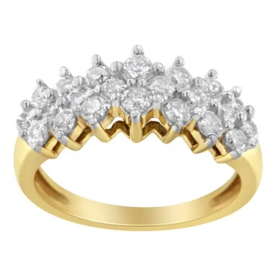 Haus Of Brilliance 10k Yellow Gold 1.0 Cttw Round Diamond Ring In Yellow