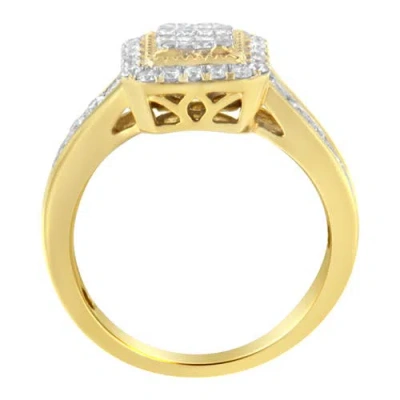 Haus Of Brilliance 10kt Yellow Gold 5/8 Cttw Diamond Cocktail Ring In Yellow