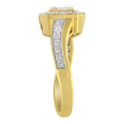 Haus Of Brilliance 10kt Yellow Gold 5/8 Cttw Diamond Cocktail Ring In Yellow