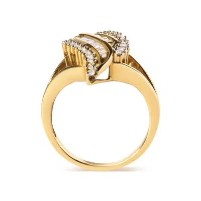 Haus Of Brilliance 10k Yellow Gold 1/2 Cttw Diamond Cocktail Ring In Yellow