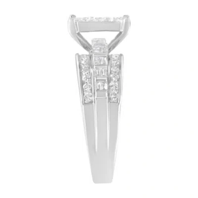 Haus Of Brilliance 10kt White Gold 1.0 Cttw Diamond Composite Ring In White