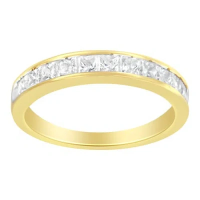 Haus Of Brilliance 14kt Yellow Gold 1.0 Cttw Diamond Channel Band Ring In Yellow