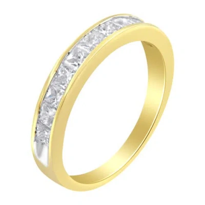 Haus Of Brilliance 14kt Yellow Gold 1.0 Cttw Diamond Channel Band Ring In Yellow