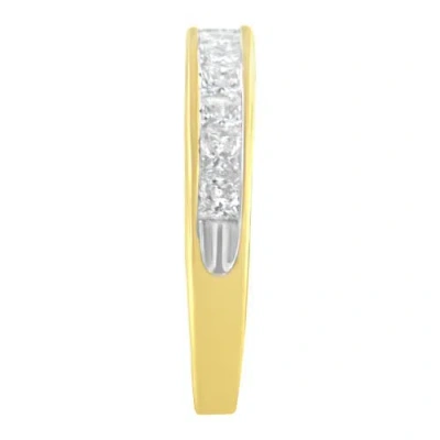 Haus Of Brilliance 14kt Yellow Gold 1.0 Cttw Diamond Channel Band Ring In Yellow