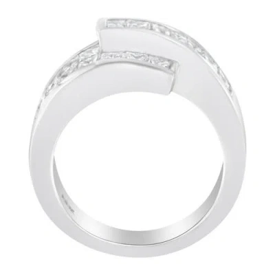 Haus Of Brilliance 14k White Gold 2.0 Cttw Diamond Bypass Ring Band In White