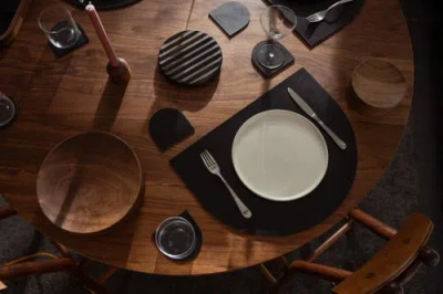 Pare Arch Placemat Pair In Green