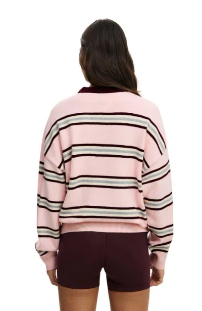 Cotton On Body Active Slouchy Knit Sweater In Pink