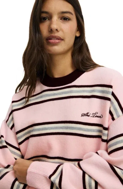 Cotton On Body Active Slouchy Knit Sweater In Pink