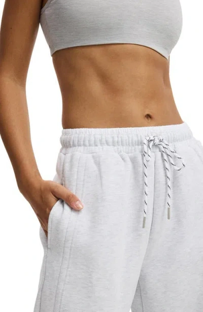 Cotton On Body Active Plush Double Waistband Sweatpant In White