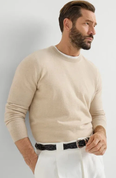 Brunello Cucinelli Cashmere Sweater In Neutral