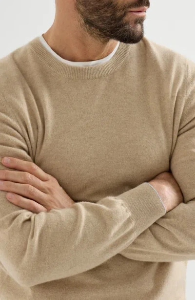 Brunello Cucinelli Cashmere Sweater In Brown