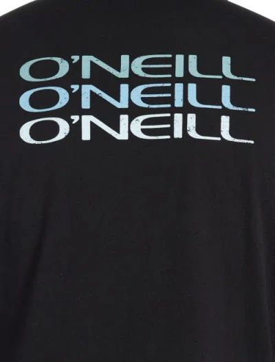 O'neill Big & Tall Triple-stack Graphic Tee In Black