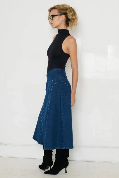 Tt Studios Jan Skirt In Blue