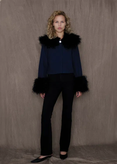 Tt Studios Kimmy Jacket Petite In Blue