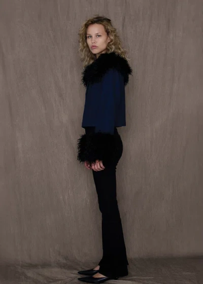 Tt Studios Kimmy Jacket Petite In Blue
